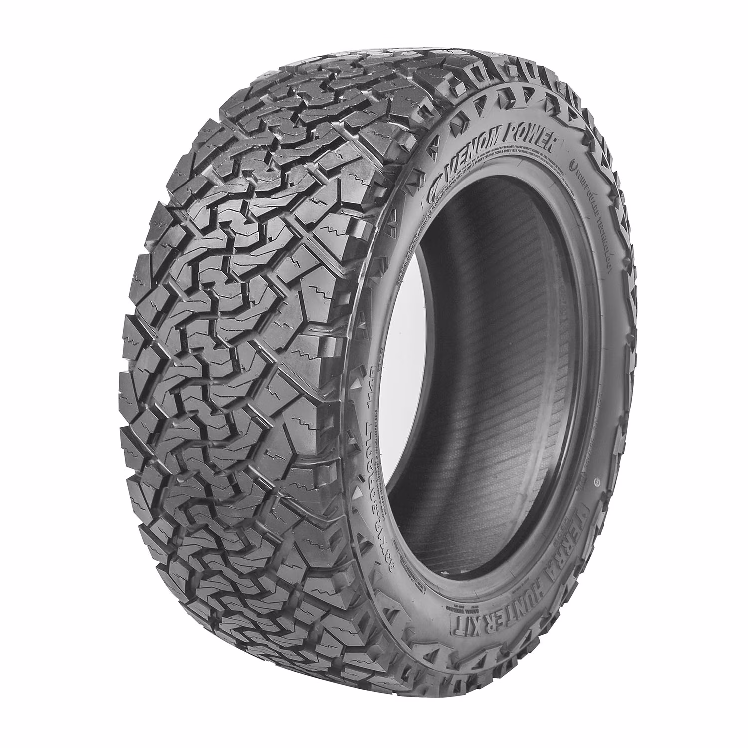 Set of 4 Venom Power Terra Hunter X/T LT33X12.50R20 119R F Tires