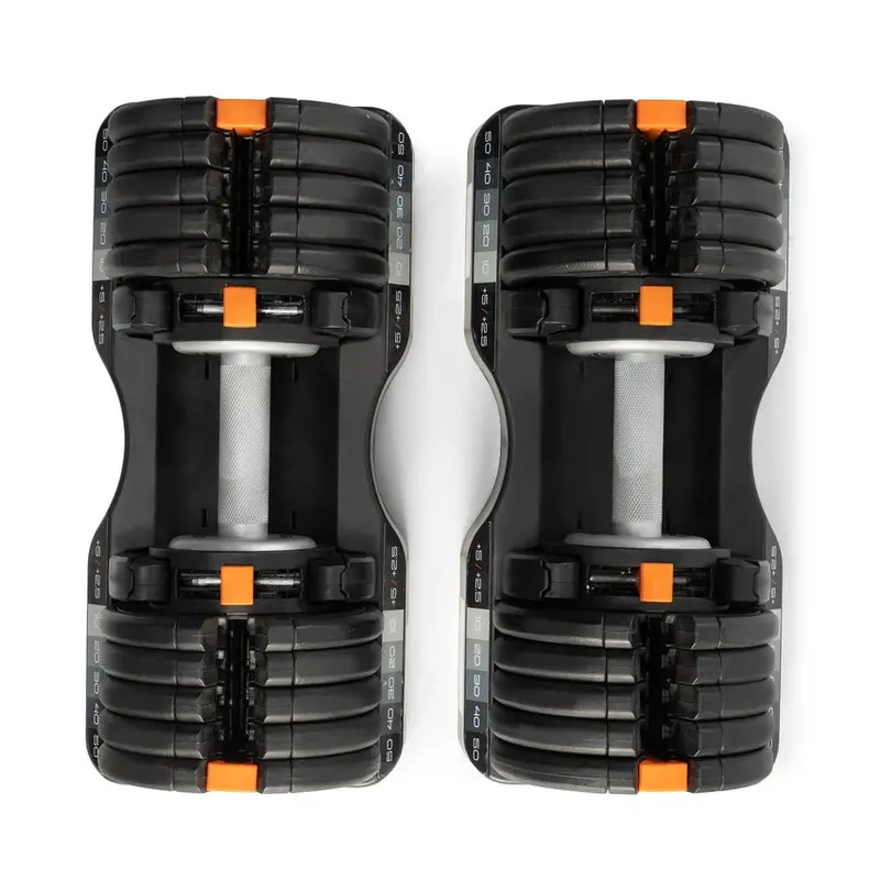 NordicTrack Select-A-Weight Adjustable Dumbbell Set, 55 lb Each