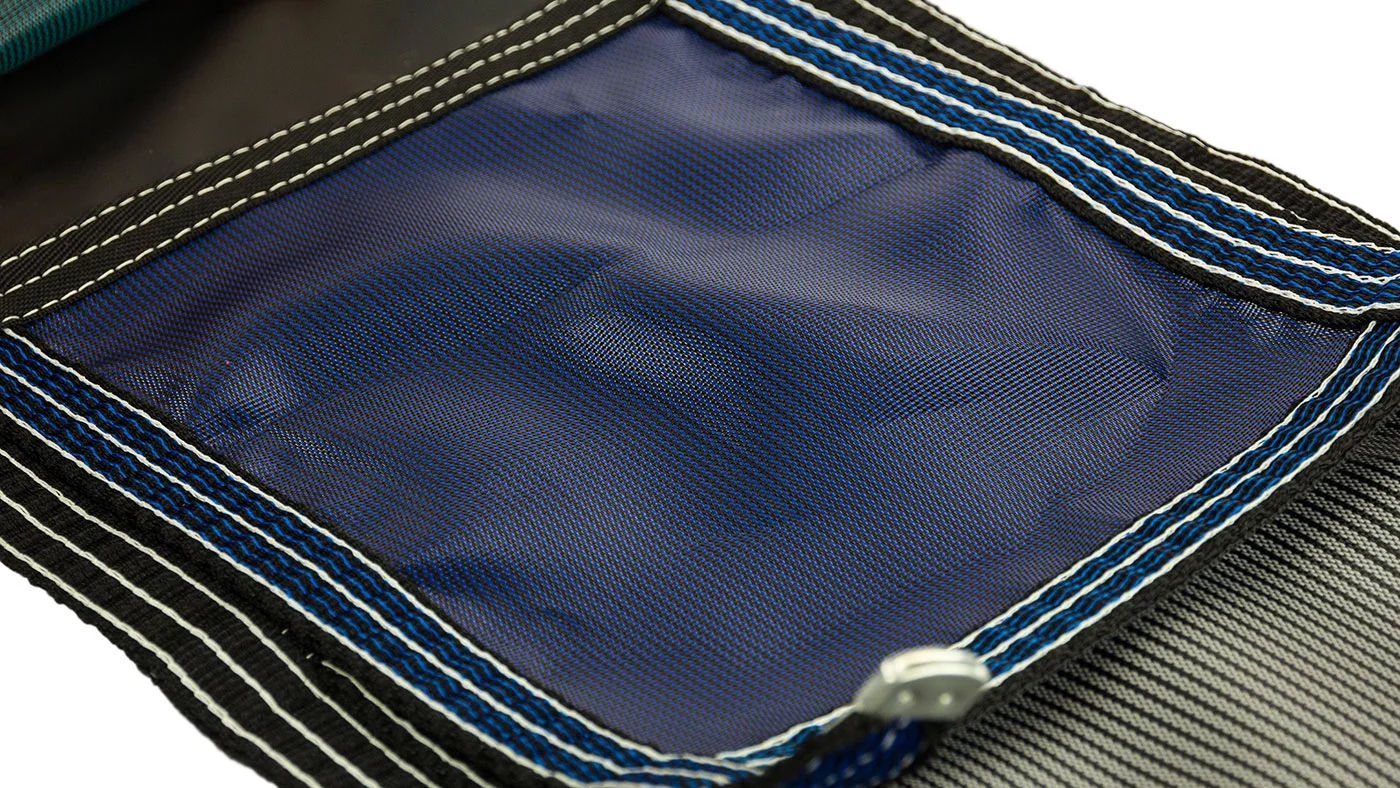 YardGuard Blue Above-Ground Safety Cover for a Kayak Pool, 12′ x 24′