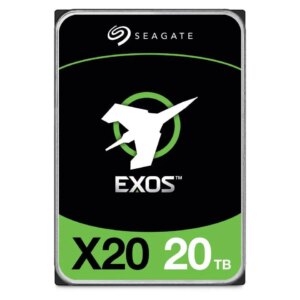 Seagate Exos X20 20TB 7200 RPM 256MB Cache 3.5in Internal Hard Drive - ST20000NM007D