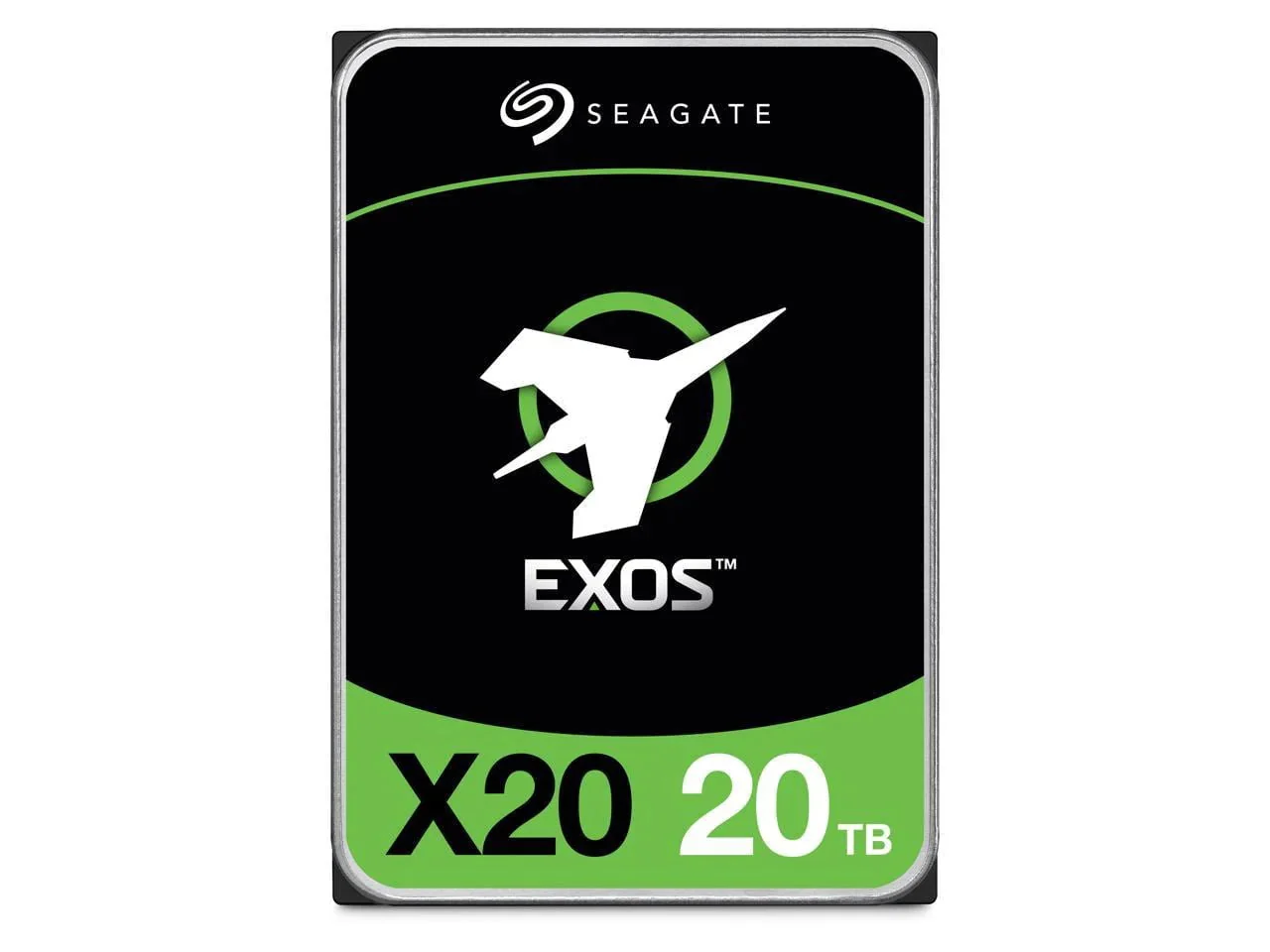 Seagate Exos X20 20TB 7200 RPM 256MB Cache 3.5in Internal Hard Drive – ST20000NM007D