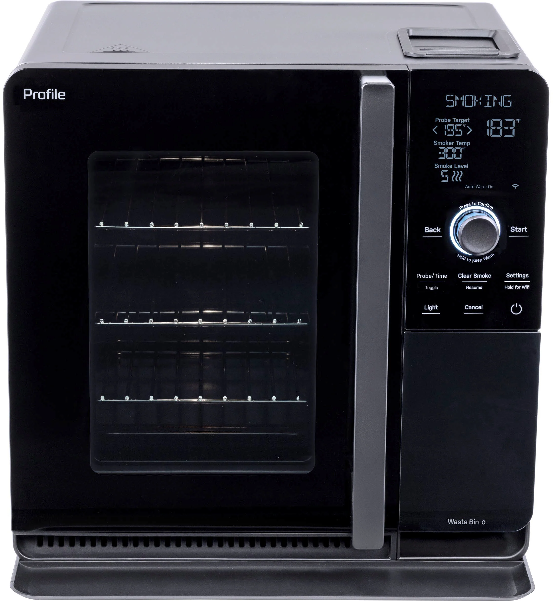 2025 GE Profile – Smart Indoor Smoker – Black