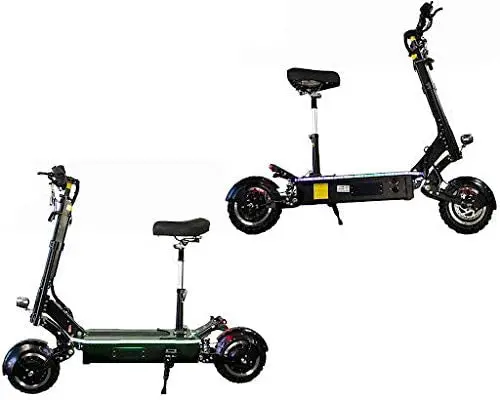 MAXX Folding Electric Scooter, 5000W Dual-Motor, 83-Mile Range, 60 MPH