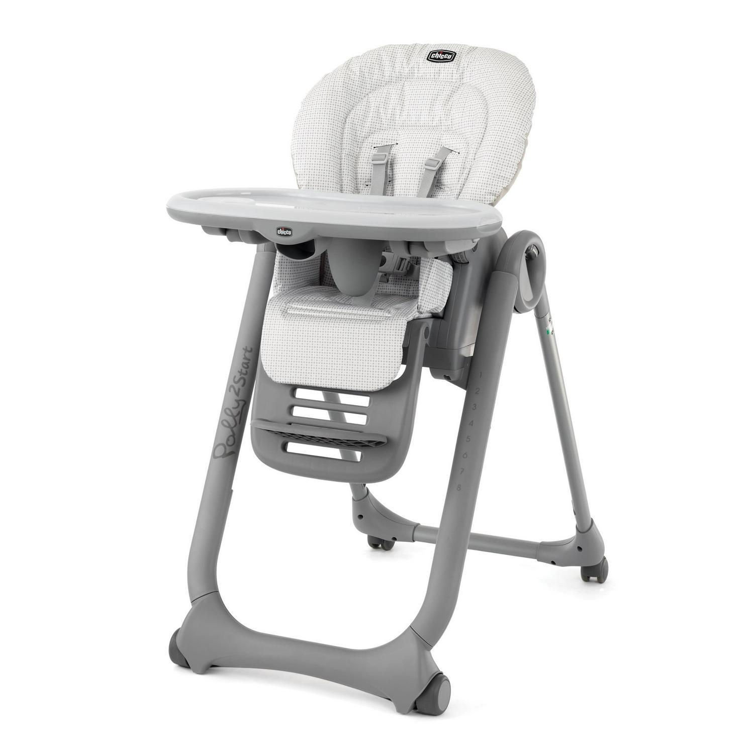 Chicco Polly2Start High Chair – Pebble (Beige). New