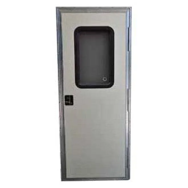 AP Products 015-217719 RV Square Entrance Door – 28″ x 72″, Polar White