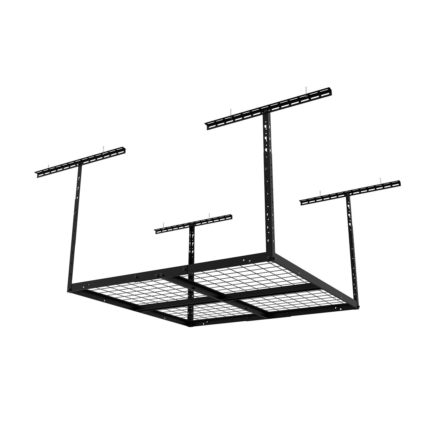 Armadillo Tough Overhead Garage Storage Skyrack, 4' x 8', Adjustable height