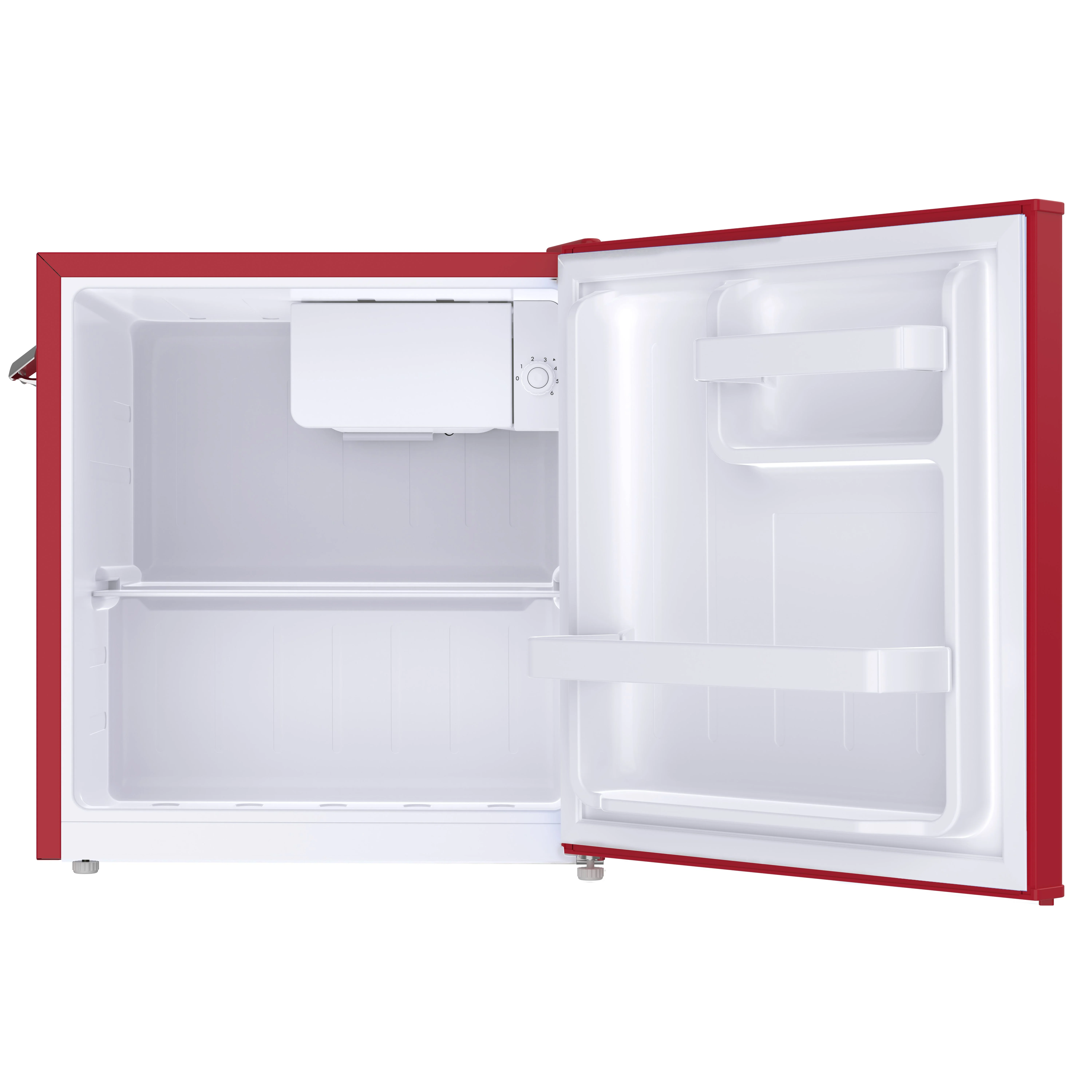 Frigidaire 1.6 Cu ft. Retro Compact Refrigerator with Side Bottle Opener, Coral
