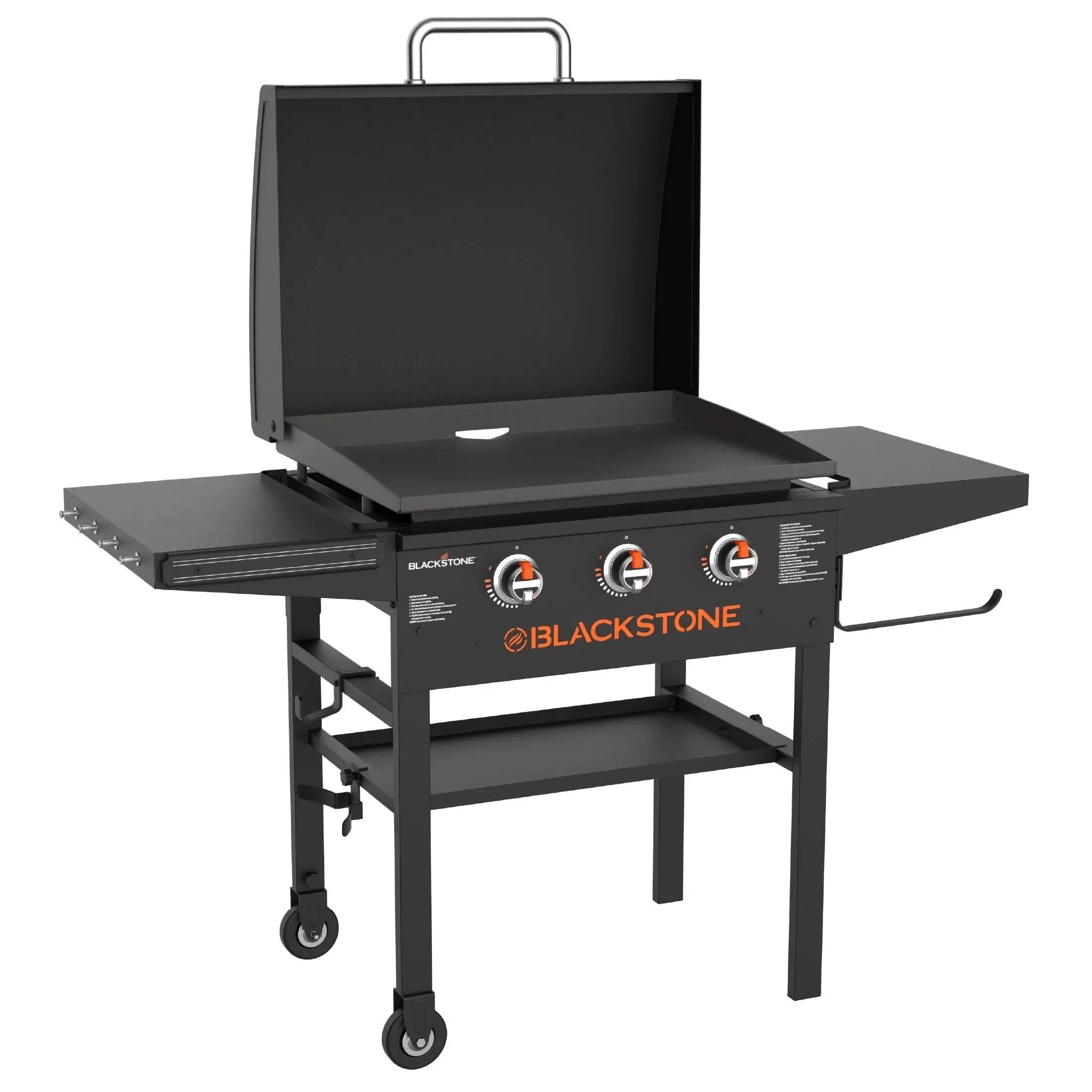 Blackstone 3-Burner 28″ XL Griddle with Hood in Black