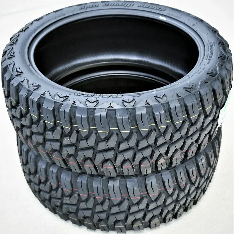 Set Of 4 LT275/65R20 126/123Q E-Rated Mud-Terrain Tires - 10-Ply Construction