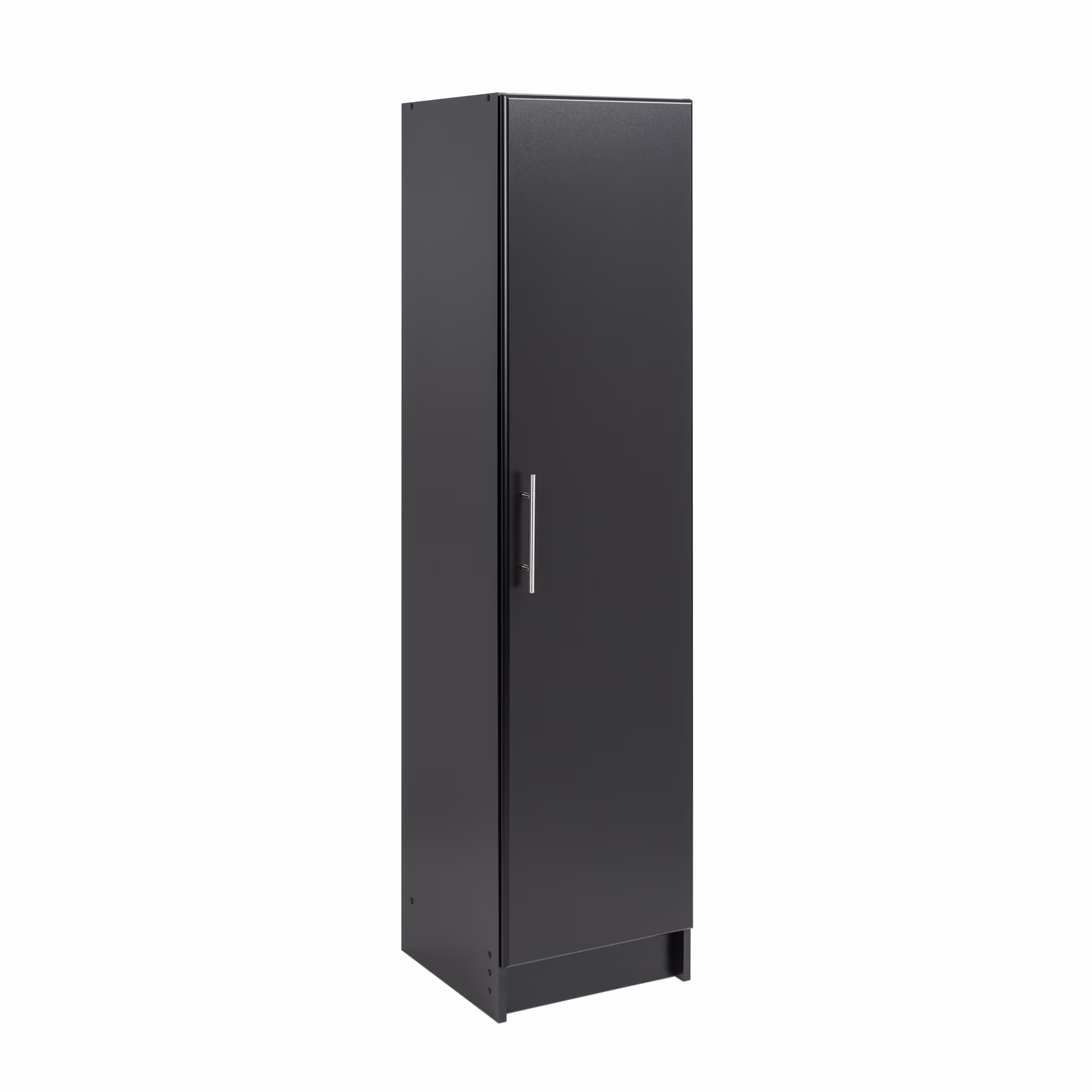 Prepac Elite 16″ Storage Cabinet, Black Storage Cabinet, Bathroom Cabinet, Pantry Cabinet with 2 Adjustable Shelves, 16″ D x 16″ W x 65″ H, BEB-1664
