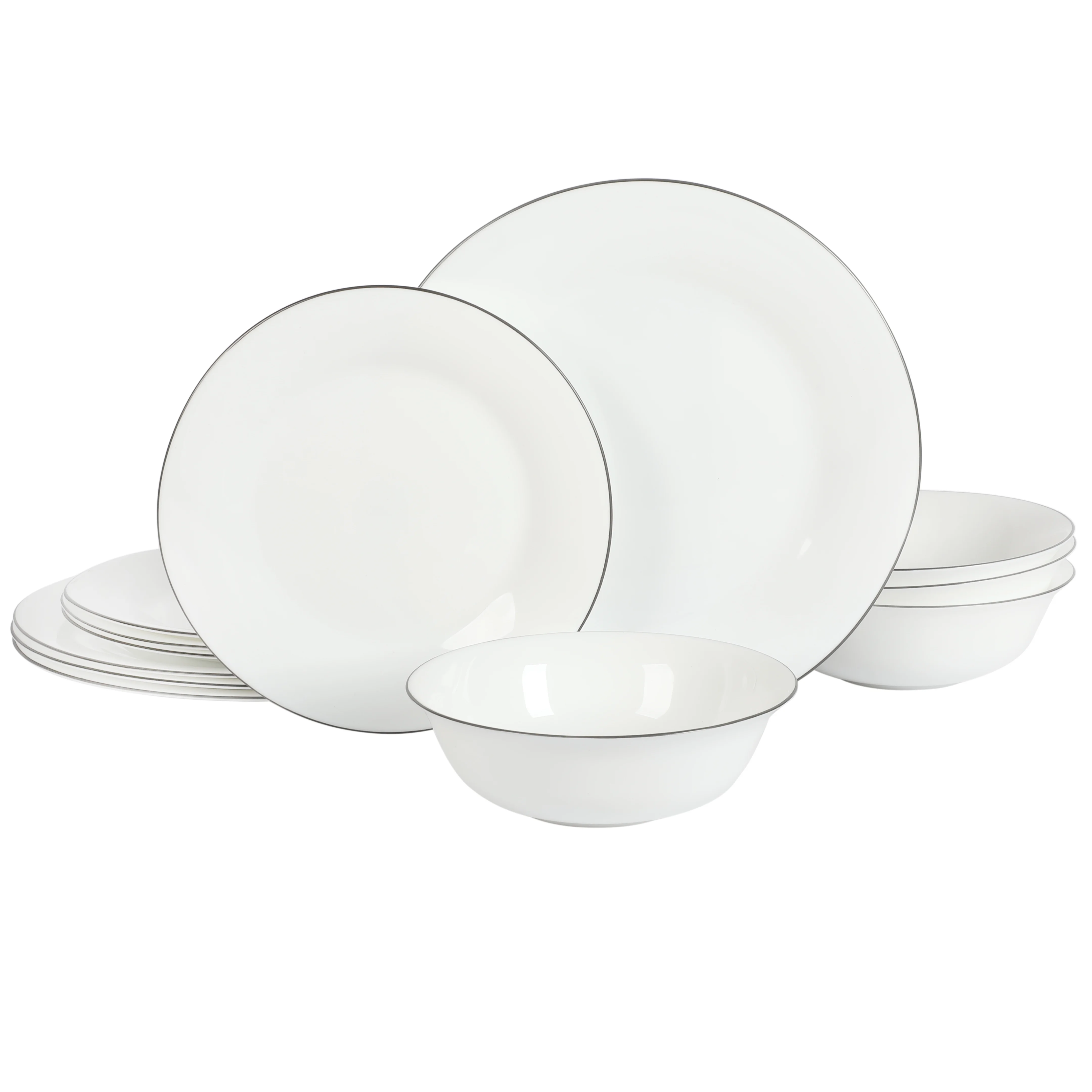 Gibson Home 71-Piece Stainless Steel Silver Cookware Combo Set