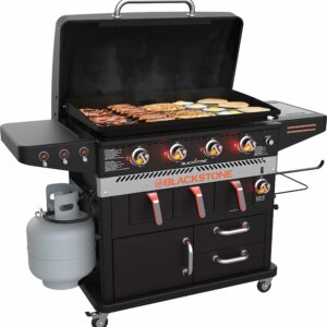 Blackstone 4-burner hob and air fryer combination C 36 inch
