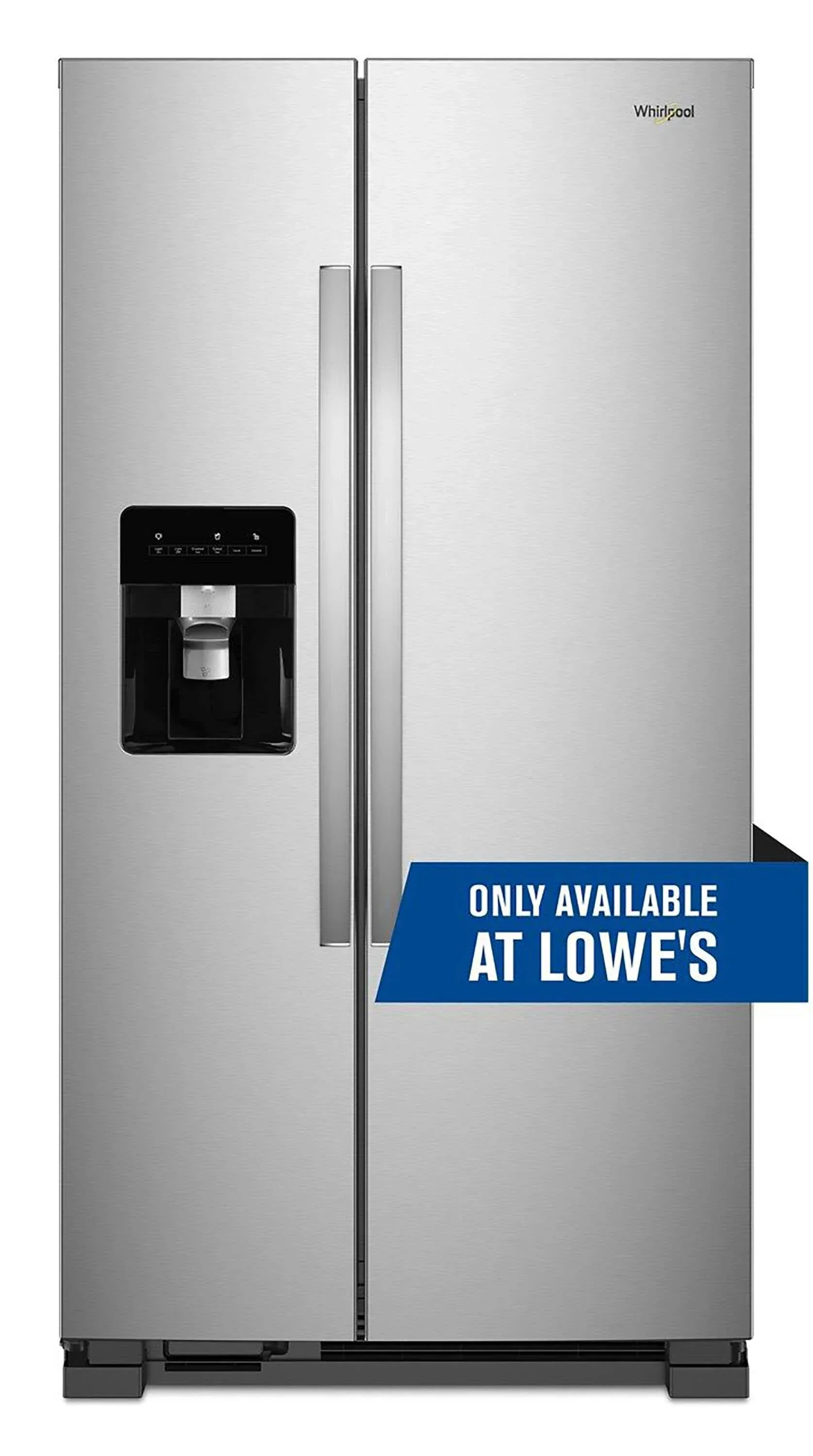 2025 36-Inch Wide Side-By-Side Refrigerator – 24 Cu. ft. Stainless Steel