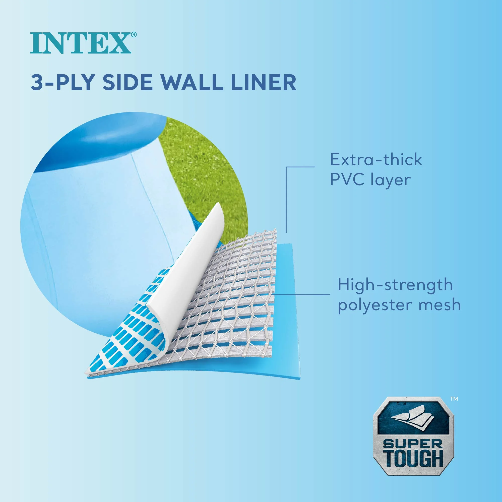 Intex 10' x 30" Easy Set Above Ground Swimming Pool With Filter Pump