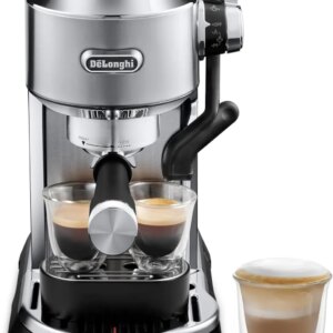 De'Longhi Classic Espresso Machine with Milk Frother, 15-Bar Pump & Temperature Control