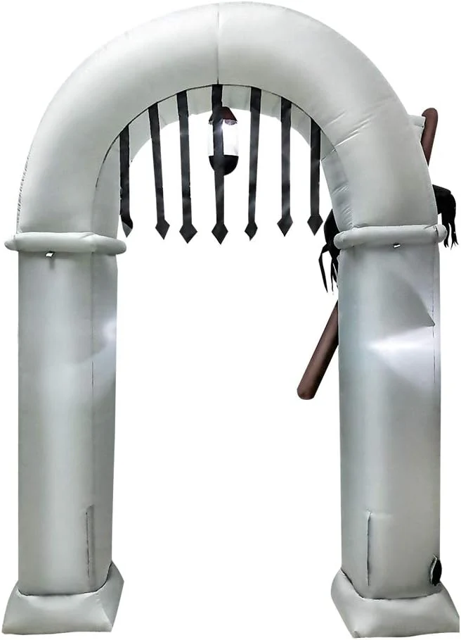 Halloween Inflatable Grim Reaper's Arch, 7.8 ft.