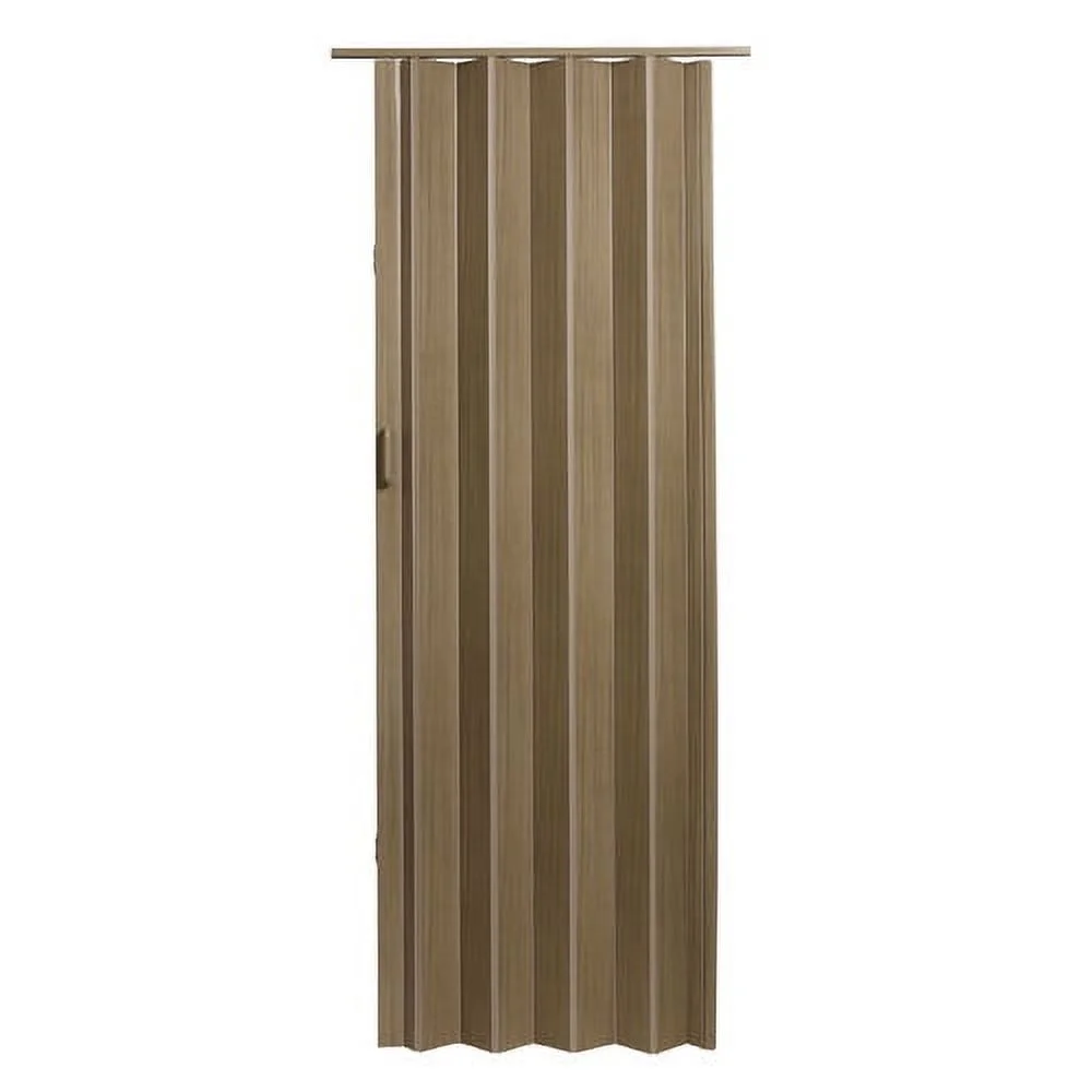 Homestyle Plaza Vinyl Folding Door fits 36″wide x 80″high Espresso