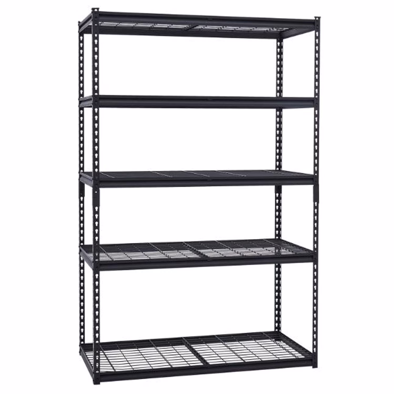 Ataucjin Garage Shelving, Heavy Duty Garage Shelving 48″ L x 18″ W x 72″ H, 2500lbs Load Bearing Storage Shelves Adjustable, Durable Metal Storage Shelves, Easy Assemble for Garage, Basement
