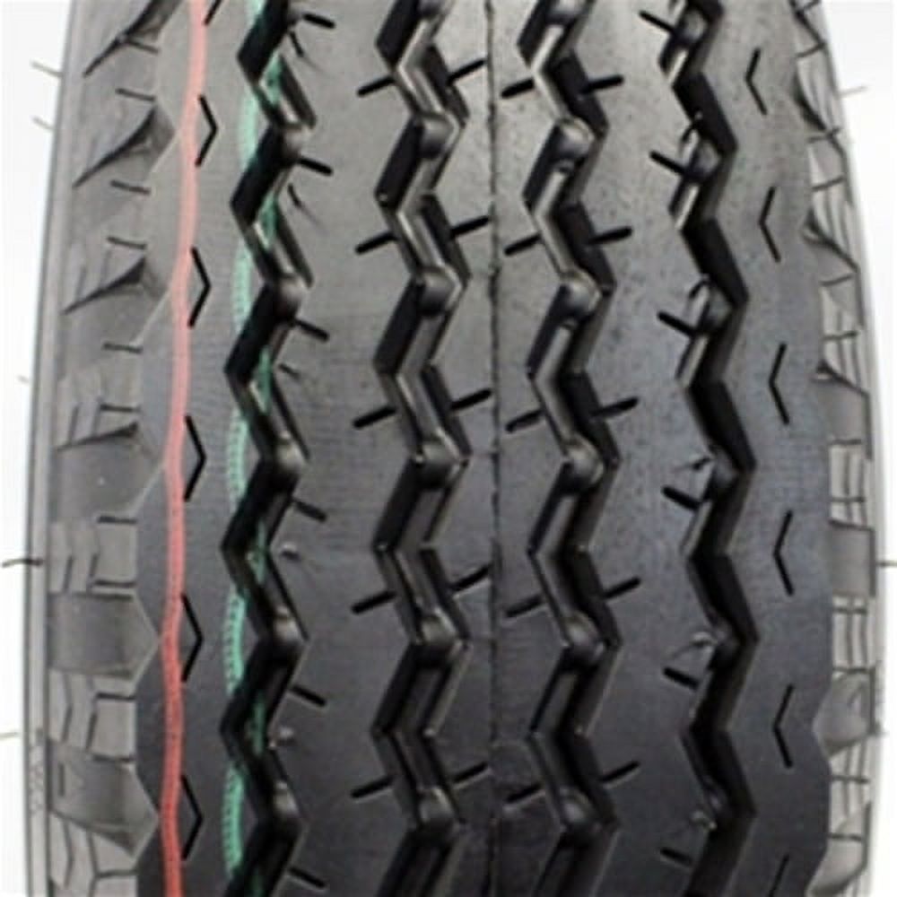 12" X 4" 5 lug 4.5" Bolt Circle White Spoke Trailer Wheel