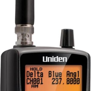 Uniden BC125AT Bearcat Handheld Scanner, 500 Channels, Close Call Technology, Aviation/Marine/Railroad/NASCAR, Non-Digital Public Safety