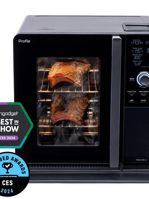2025 GE Profile – Smart Indoor Smoker – Black