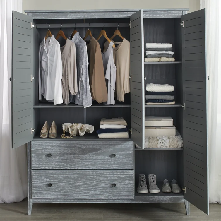 Solid Wood Armoire