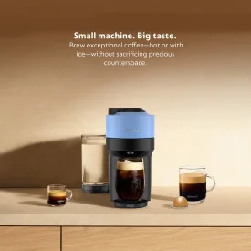 Nespresso Vertuo Pop+ Coffee and Espresso Maker by De'Longhi, Pacific Blue