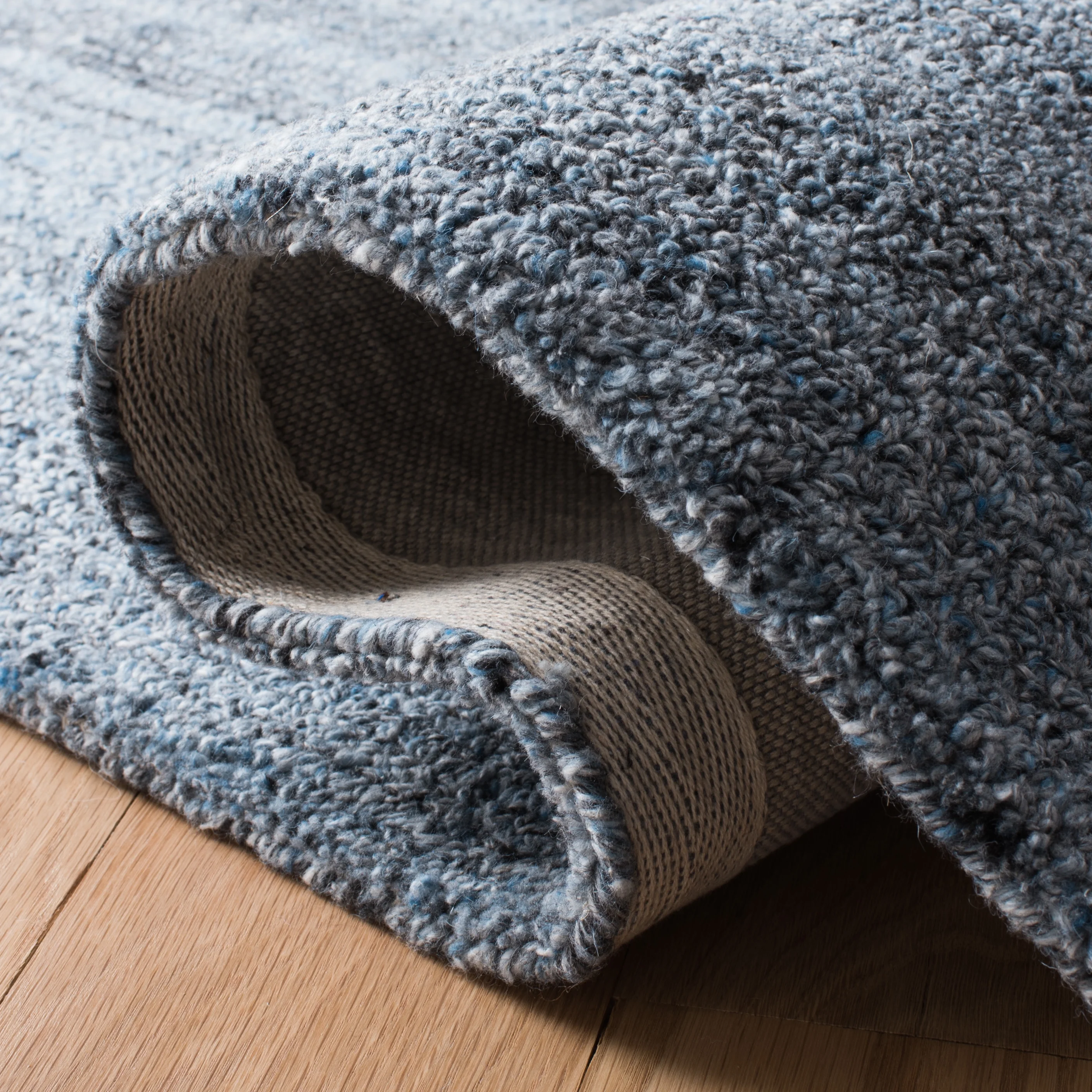 SAFAVIEH Abstract Candelario Solid Runner Rug, Gray, 2'3" x 8'