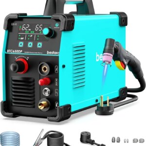 50A Plasma Cutter, Dual Voltage 110/220V, Digital Display - BTC500DP 7th Gen