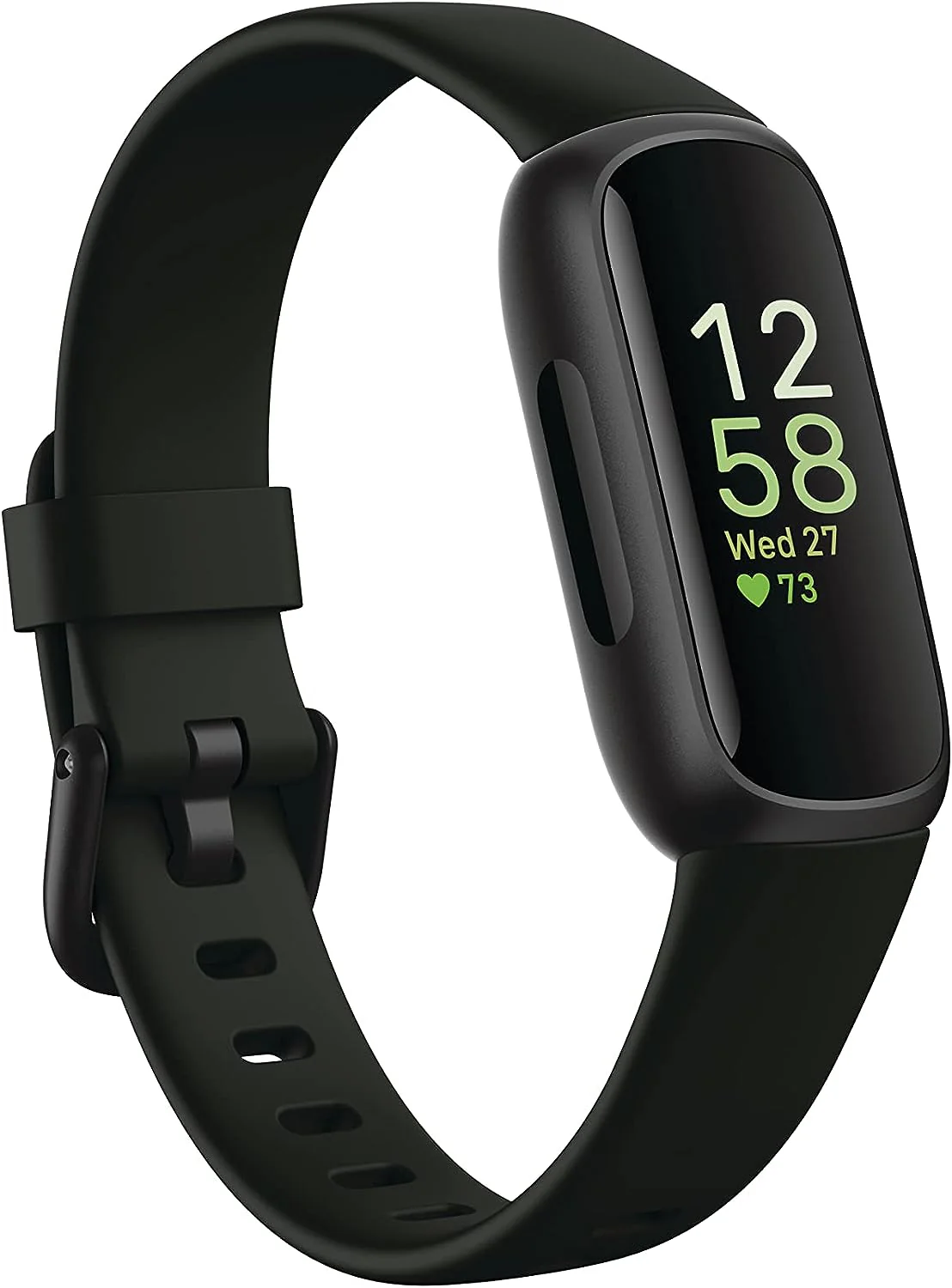 Fitness and Wellness-Tracker with Stress Management, Sleep-Tracking and 24/7 Heart Rate, One Size S L Bands Included, Lunar White/Soft Gold Stainless Steel, 1 Count