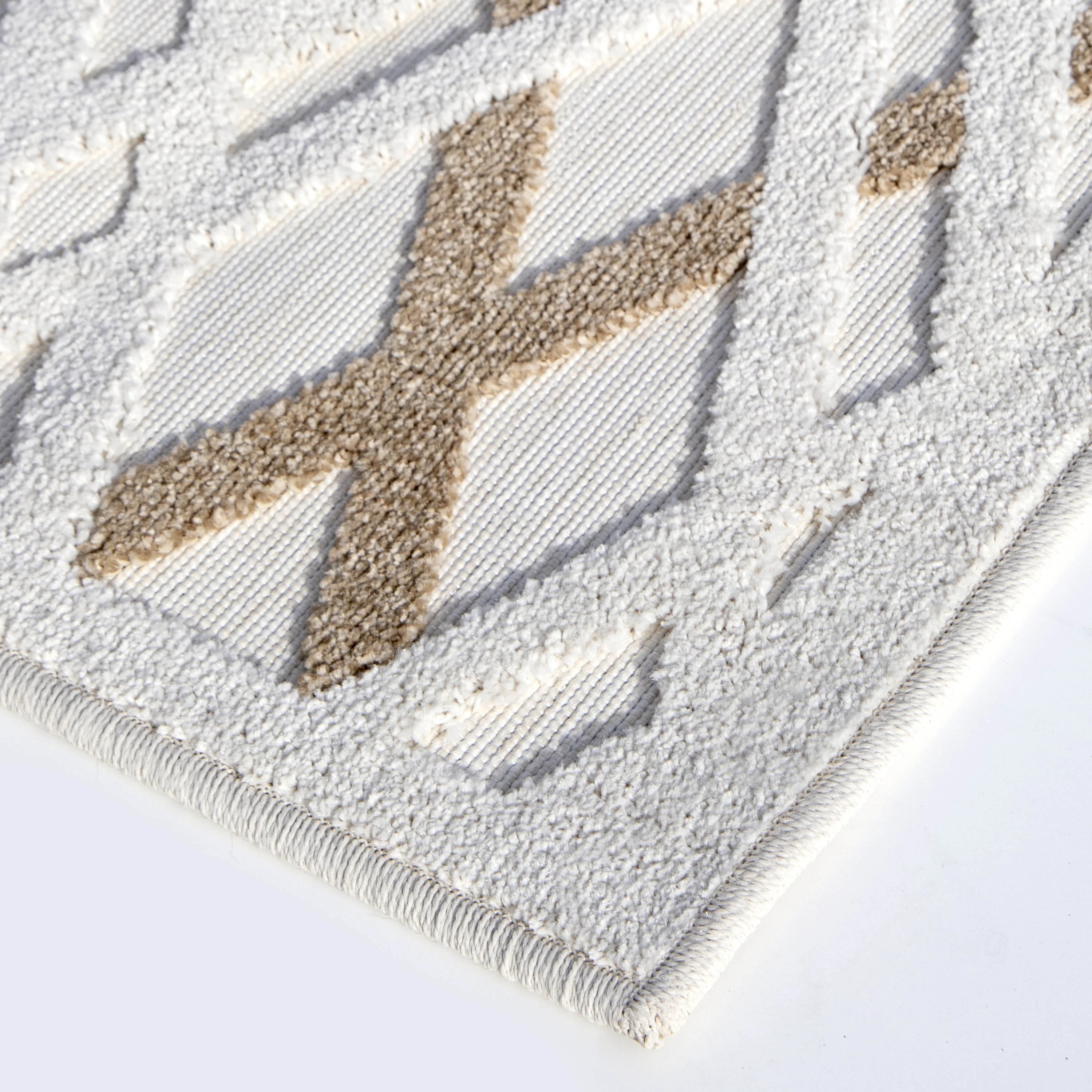 My Texas House Sutter Creek 9' X 13' Driftwood Geometric Outdoor Rug
