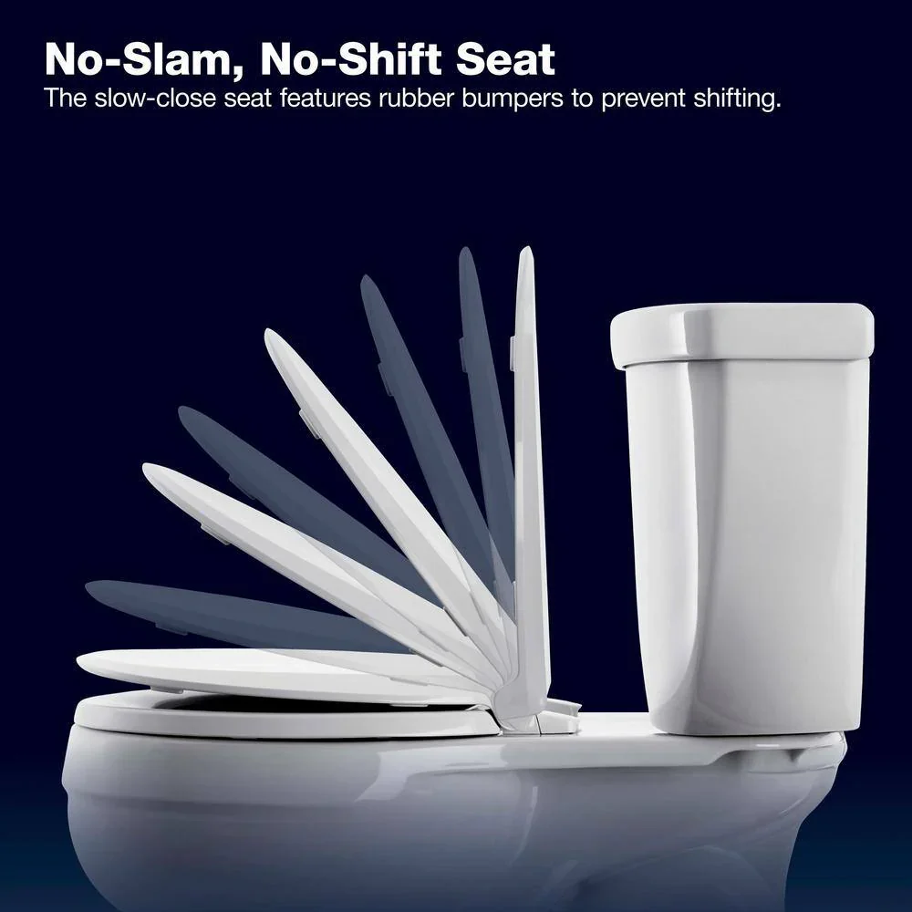 KOHLER Highline Arc Extra Tall Elongated Toilet, White, 1.28 GPF, 2-Piece - 78305-0