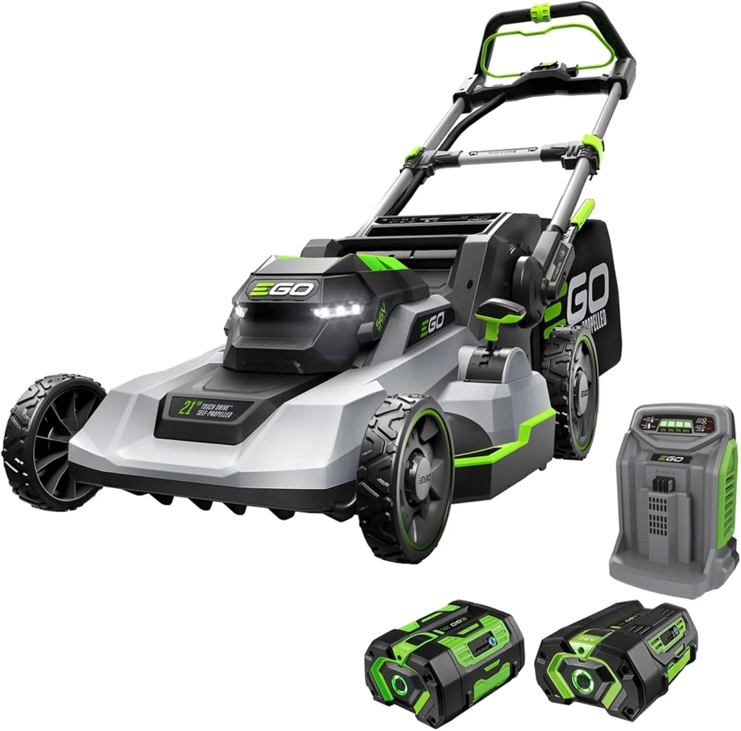 EGO POWER+ Electric Lawn Mower, Self-Propelled Cordless with Select Cut and Touch Drive
