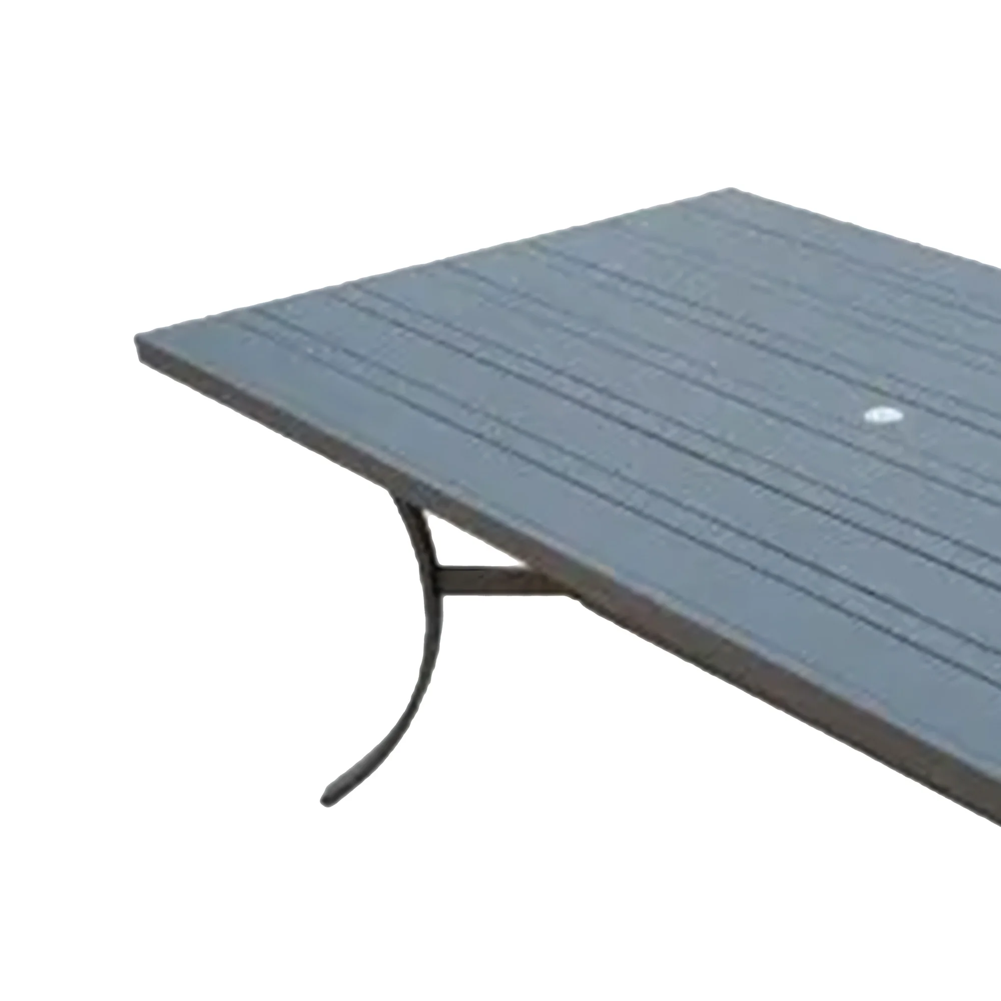 Four Seasons Courtyard Tuscany 72 x 39" Rectangular Aluminum Dining Table