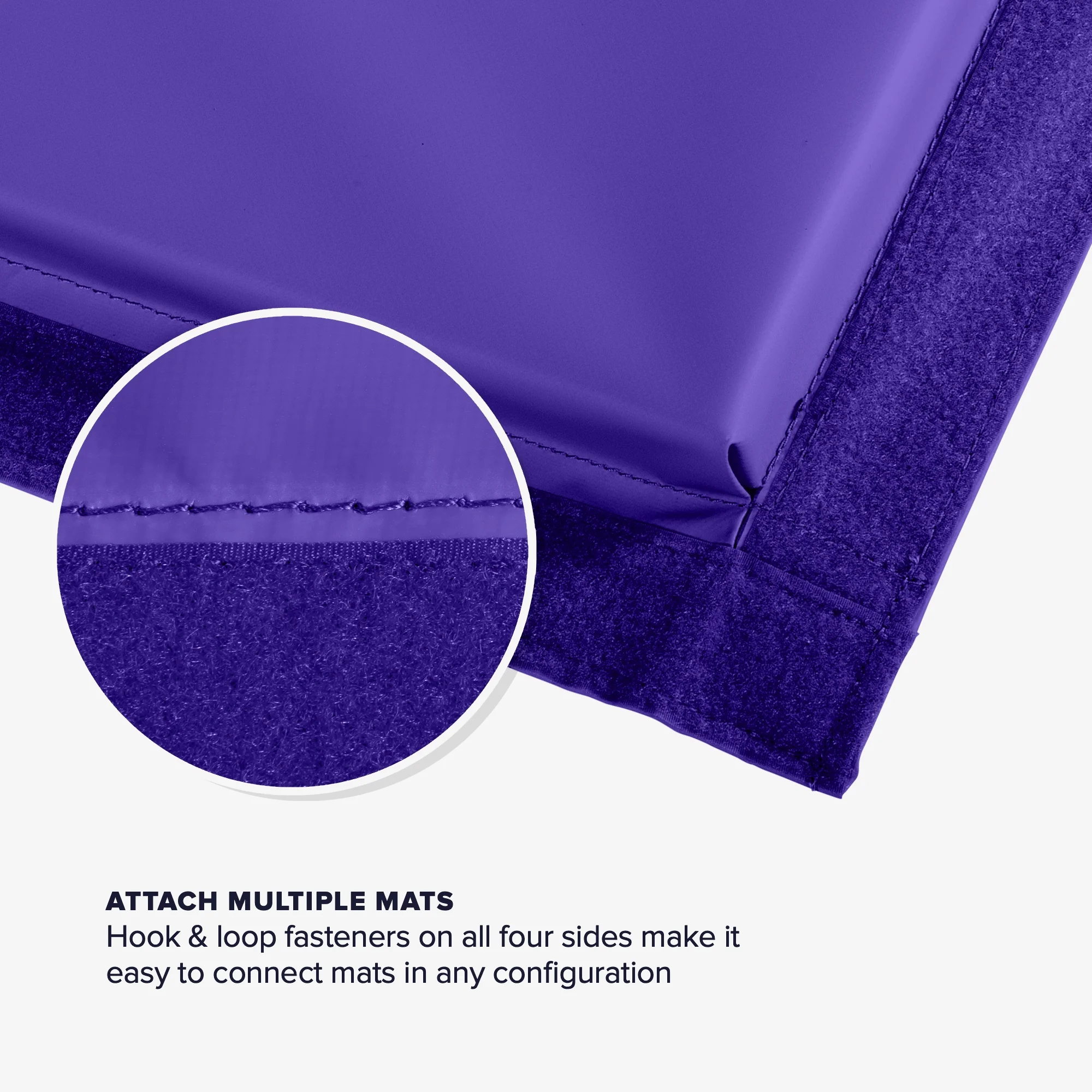 We Sell Mats - 4 ft x 8 ft x 2 in Personal Fitness & Exercise Mat for Home Workout - Lightweight and Folds for Carrying C All Purpose Home Gym Mat