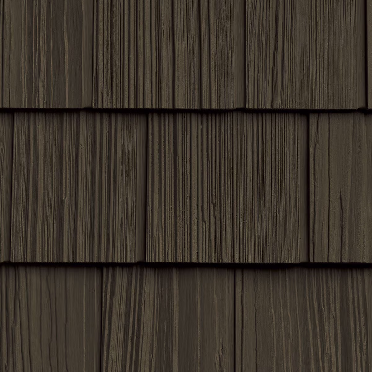 The Foundry Vinyl Perfection Shingles, 7in W X 60 3/4 L, 34 Panels/Carton, 100 Sq Feet, Shadow - 008