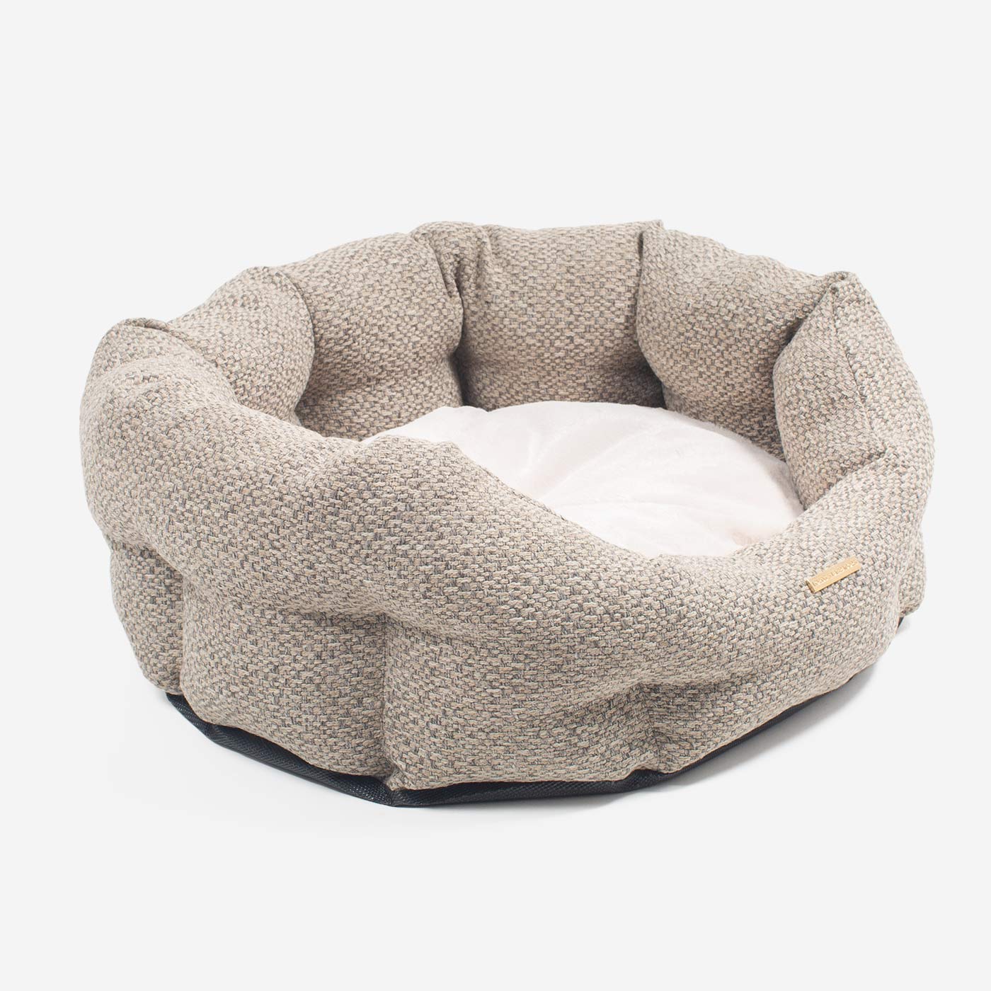 Oval Bed in Pebble