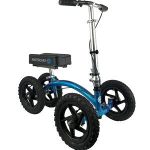 New KneeRover Quad All Terrain Knee Walker in Metallic Blue
