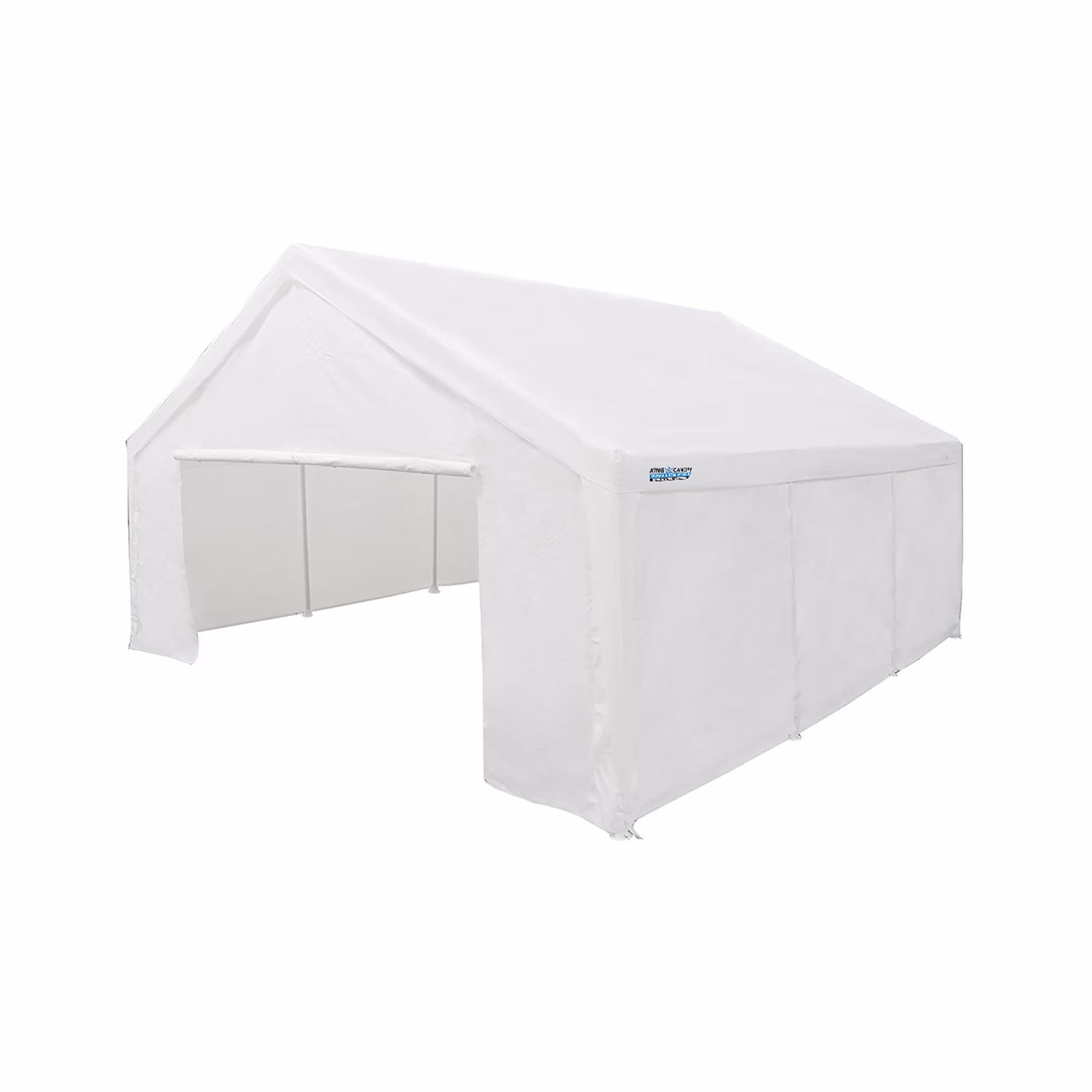 King Canopy 10′ x 27′ Carport Canopy Sidewall Kit w/ Flaps