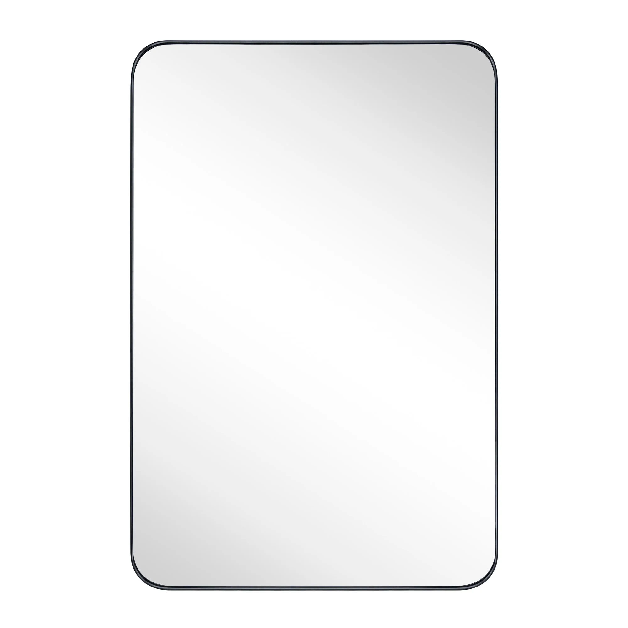 TEHOME WH Recessed Framed Medicine Cabinet with Mirror and Adjustable Shelves 16" x 24" - Chrome