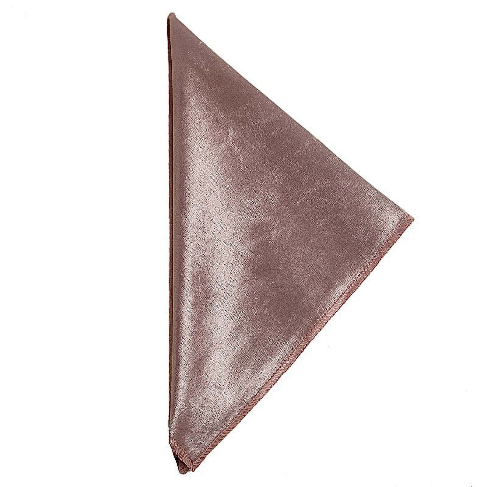 BalsaCircle 100 Pieces 20" x 20" Navy Blue Premium Velvet Napkins Linens