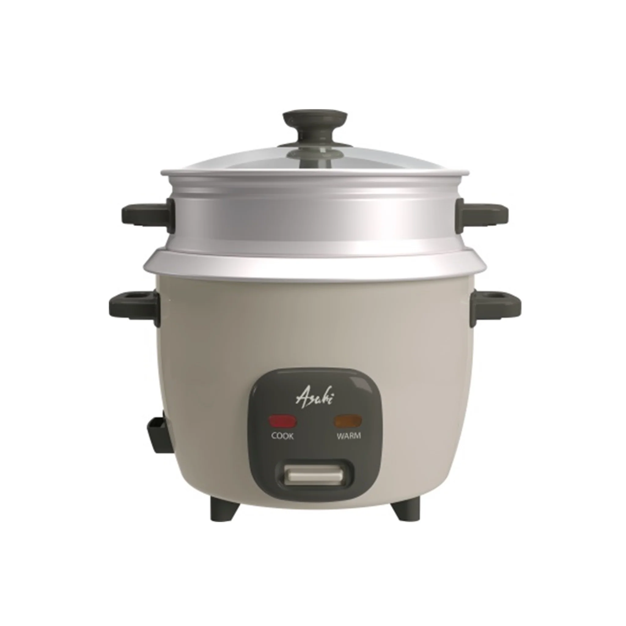 Rice Cooker Steam Cooking with Easy-Clean Interior