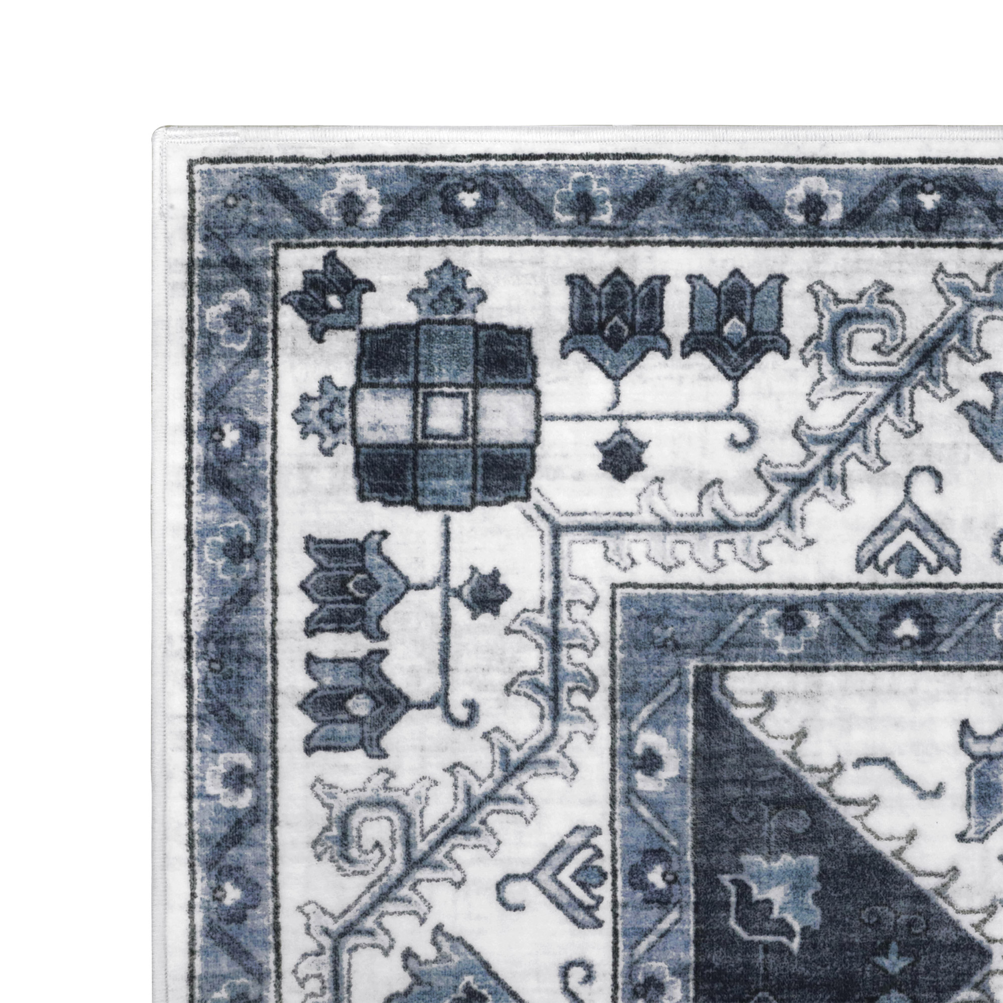 Wyatt & Ash Washable Indoor Area Rug, Cyrus 7'10' x 10'