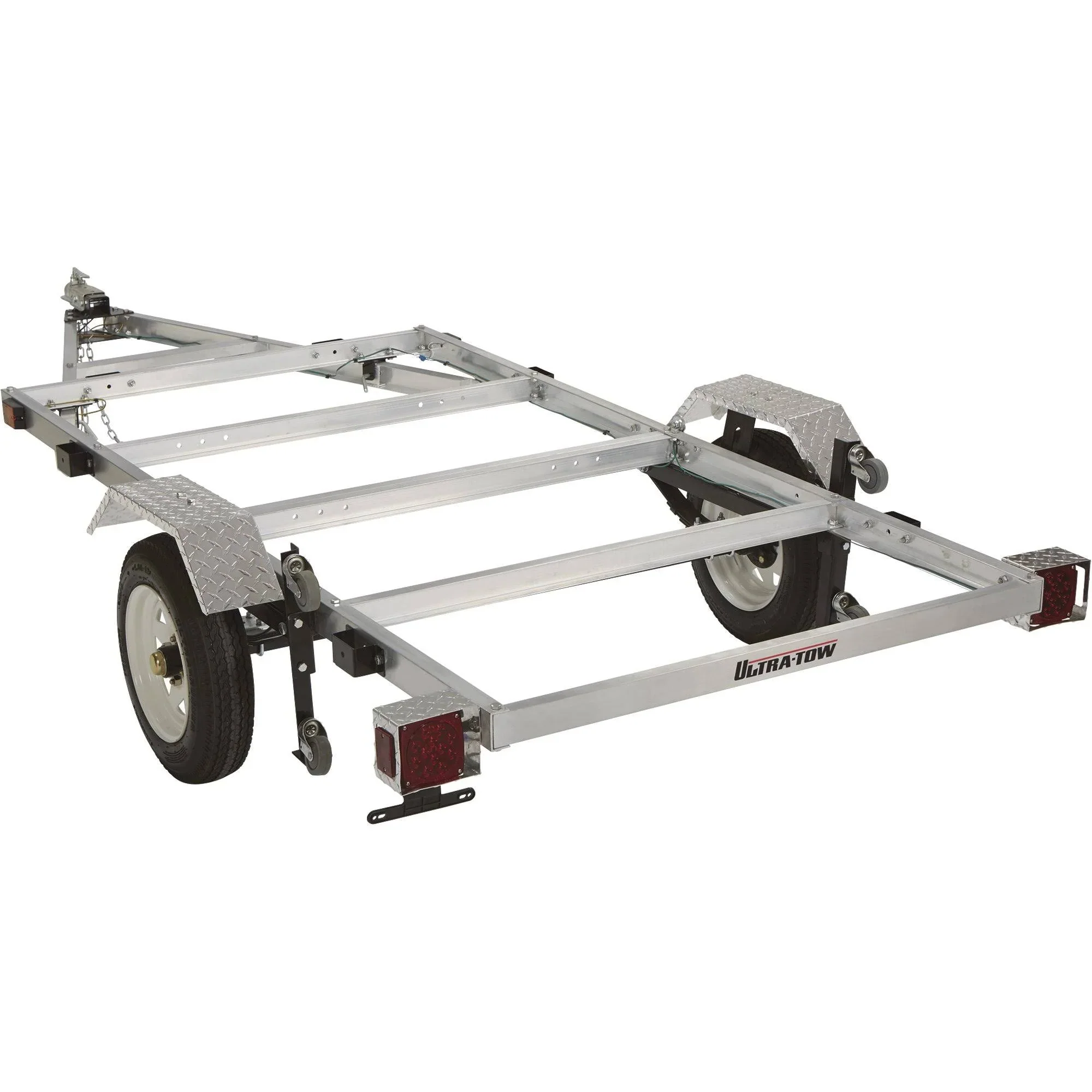 Ultra-Tow 4ft. x 8ft. Folding Aluminum Utility Trailer Kit-1170Lb. Load Capacity 3806S109