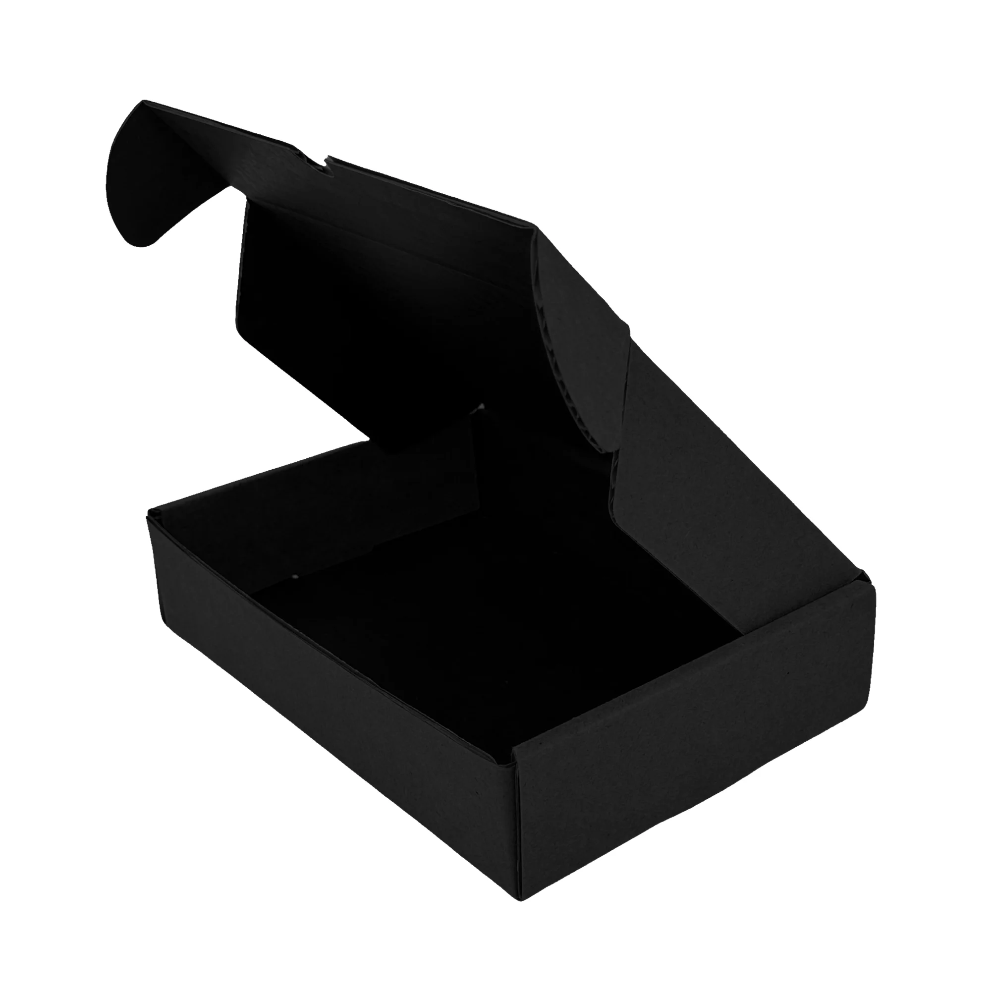 UCANPACK All Black Mailer Box 22 x 18 x 2.75" - 25 Pack Deluxe Mailer Boxes for Small Business Packaging Boxes - Made in USA Corrugated Shipping Boxes