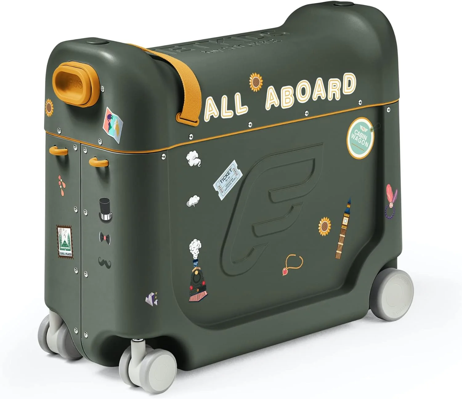 Kids' ride-on luggage and in-flight beds - Help your kids relax and sleep on the plane - Approved by multiple airlines - Best for ages 3 - 7