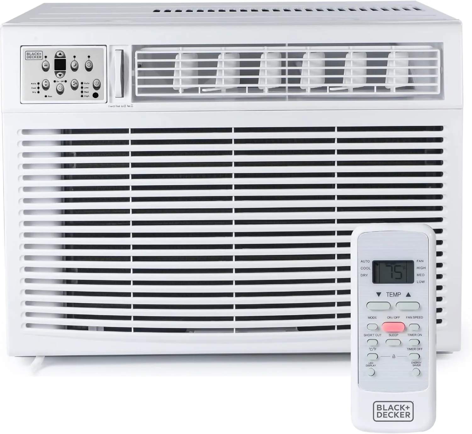 BLACK+DECKER Window Air Conditioner 12000 BTU, AC Window Unit Cools