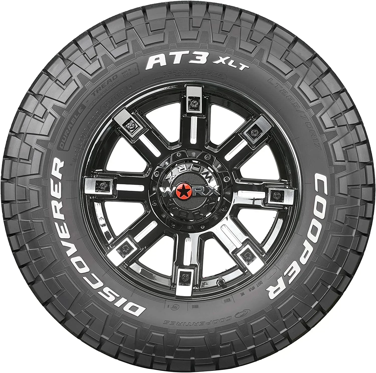Cooper All-Terrain Tire LT275/70R18 125/122S E – Discoverer AT3 XLT
