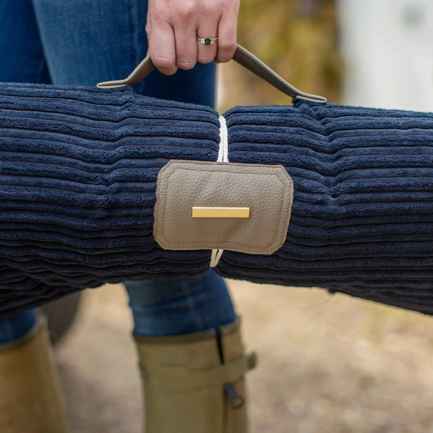 Travel Mat in Essentials Navy