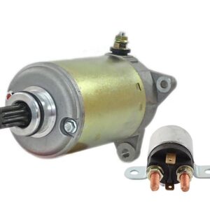 New Starter And Relay Fits Canam UTV Maverick Max 1000R X 1828004050 428000-358
